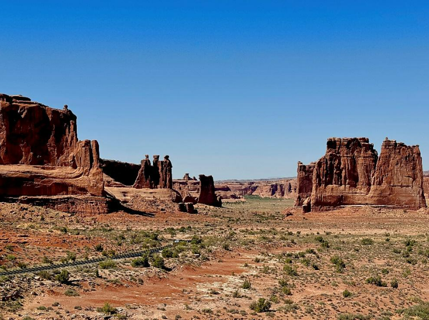 Park Avenue in Arches National Park